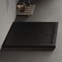 New Trendy Mild Stone B0598 brodzik prostokątny 120x90 cm czarny zdj.4