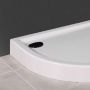 Novellini City MNQ8010014D30 brodzik półokrągły 100x80 cm zdj.4