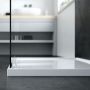 Oltens Superior 15003000 brodzik prostokątny 120x80 cm biały zdj.5