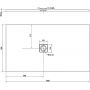 Polysan Flexia 71539 brodzik prostokątny 160x90 cm zdj.2