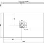 Polysan Flexia 72899 brodzik prostokątny 130x80 cm zdj.2