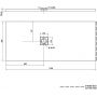 Polysan Flexia 72919 brodzik prostokątny 170x75 cm zdj.2