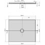 Polysan Mirai 73170 brodzik prostokątny 100x80 cm zdj.2