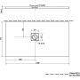 Polysan Flexia 90121 brodzik prostokątny 130x70 cm zdj.2