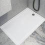 Schedpol Caspar 32864 brodzik prostokątny z syfonem 100x70 cm biały zdj.6