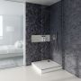Schedpol Solido 31461 brodzik kwadratowy z syfonem 90x90 cm biały zdj.6