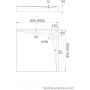 Schedpol Solido 31461 brodzik kwadratowy z syfonem 90x90 cm biały zdj.3