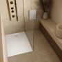 Schedpol Majestic White Stone 33517BSTM6B brodzik prostokątny z syfonem 120x90 cm biały zdj.5