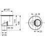 Tece Drainline 650003 kolano odpływowe zdj.2