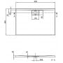 Villeroy & Boch Architectura UDA1280ARA248V01 brodzik prostokątny 120x80 cm biały zdj.2