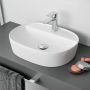 Actima Ronity CEAC2901500WH umywalka 50x38 cm prostokątna nablatowa biała zdj.4