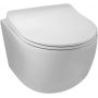 Balneo Luna G01010101012 miska wc z deską wolnoopadającą wisząca bez kołnierza biały zdj.1