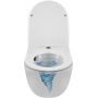 Balneo Luna G01010101013 miska wc z deską wolnoopadającą wisząca bez kołnierza ze spłukiwaniem wirowym biały połysk zdj.4