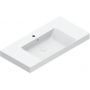 Catalano Zero 0121011001 umywalka 100x50 cm prostokątna ścienna biała zdj.1