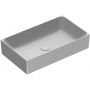 Catalano New Zero 0222600023 umywalka 60x35 cm prostokątna nablatowa szary/kamień zdj.1