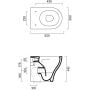 Catalano Sfera 0512420001 miska wc stojąca bez kołnierza biały połysk zdj.2