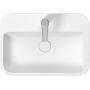 Cersanit Caspia K110095 umywalka 60x42 cm prostokątna meblowa-nablatowa biała zdj.3