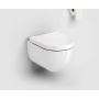 Clou Hammock CL0401080 miska wc z deską wolnoopadającą wisząca bez kołnierza biały połysk zdj.1