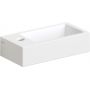 Clou New Flush CL0302032 umywalka 36x18 cm prostokątna ścienna-nablatowa biała zdj.1