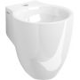 Clou Flush CL0303060 umywalka 31.5x27 cm okrągła ścienna biała zdj.1