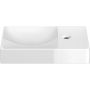 Clou Vale CL030316101R umywalka 38x19 cm prostokątna ścienna-nablatowa biała zdj.1