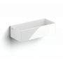 Clou New Flush CL0303431 umywalka 38x18 cm prostokątna ścienna-nablatowa biała zdj.1