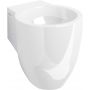Clou Flush CL0308061 umywalka 31.5x27 cm okrągła ścienna biała zdj.1