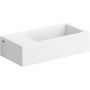 Clou New Flush CL0313032 umywalka 36x18 cm prostokątna ścienna-nablatowa biała zdj.1