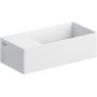 Clou New Flush CL031343202 umywalka 35x18 cm prostokątna ścienna-nablatowa biała zdj.1