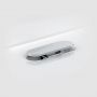 Clou New Flush CL031343202 umywalka 35x18 cm prostokątna ścienna-nablatowa biała zdj.5