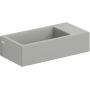 Clou Flush CL0332031 umywalka 36x18 cm prostokątna ścienna-nablatowa szary/kamień zdj.1