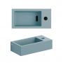 Clou New Flush CL0338030 umywalka 36x18 cm prostokątna ścienna-nablatowa niebieska zdj.3