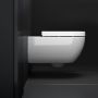 Clou Hammock CL0401160 miska wc z deską wolnoopadającą wisząca bez kołnierza biały połysk zdj.5