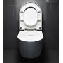 Clou Hammock CL0401161 miska wc z deską wolnoopadającą wisząca bez kołnierza biały połysk zdj.4