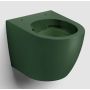 Clou InBe IB04012210242 miska wc z deską wolnoopadającą wisząca bez kołnierza zielony mat zdj.3