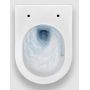 Clou InBe IB040222102 miska wc z deską wolnoopadającą wisząca bez kołnierza biały połysk zdj.3