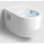Clou InBe IB0412260 miska wc z deską wolnoopadającą wisząca bez kołnierza biały połysk zdj.3