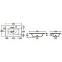 Comad SKY 3 SKY360CME8099360 umywalka 61x40 cm prostokątna meblowa biała zdj.2