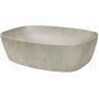 Comad Anna UNANNAMY1 umywalka 50.5x39.5 cm owalna nablatowa brąz/beż zdj.1