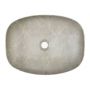 Comad Anna UNANNAMY1 umywalka 50.5x39.5 cm owalna nablatowa brąz/beż zdj.4