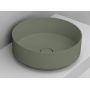 Ceramica Dolomite Noemi D310575 umywalka 44x44 cm okrągła nablatowa zielona zdj.1