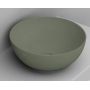 Ceramica Dolomite Noemi D310675 umywalka 44x44 cm okrągła nablatowa zielona zdj.1