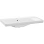 Defra Bonito 1074 umywalka 81x42.3 cm prostokątna meblowa biała zdj.1