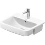 Duravit No. 1 03765500002 umywalka 55x46 cm półokrągła biała zdj.1