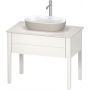 Duravit Luv 0379602300 umywalka 60x40 cm owalna nablatowa biała-szary/kamień zdj.3