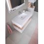 Duravit Qatego 0398480028 umywalka 48x32 cm prostokątna podblatowa biała zdj.5