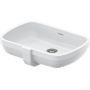 Duravit Qatego 0398482028 umywalka 48x32 cm prostokątna podblatowa biała zdj.1