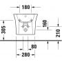 Duravit White Tulip 2293150000 bidet wiszący zdj.4