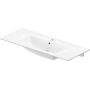 Duravit ME by Starck 23361200601 umywalka 123x49 cm prostokątna ścienna-meblowa biała zdj.1