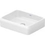 Duravit Qatego 2383502079 umywalka 50x40 cm prostokątna nablatowa biała zdj.1